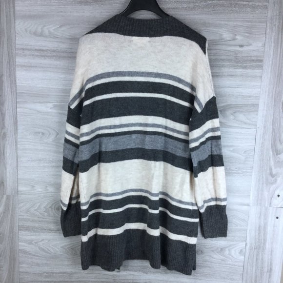 Treasure & Bond Open Front Stripe Knit Sweater - Picture 5 of 5